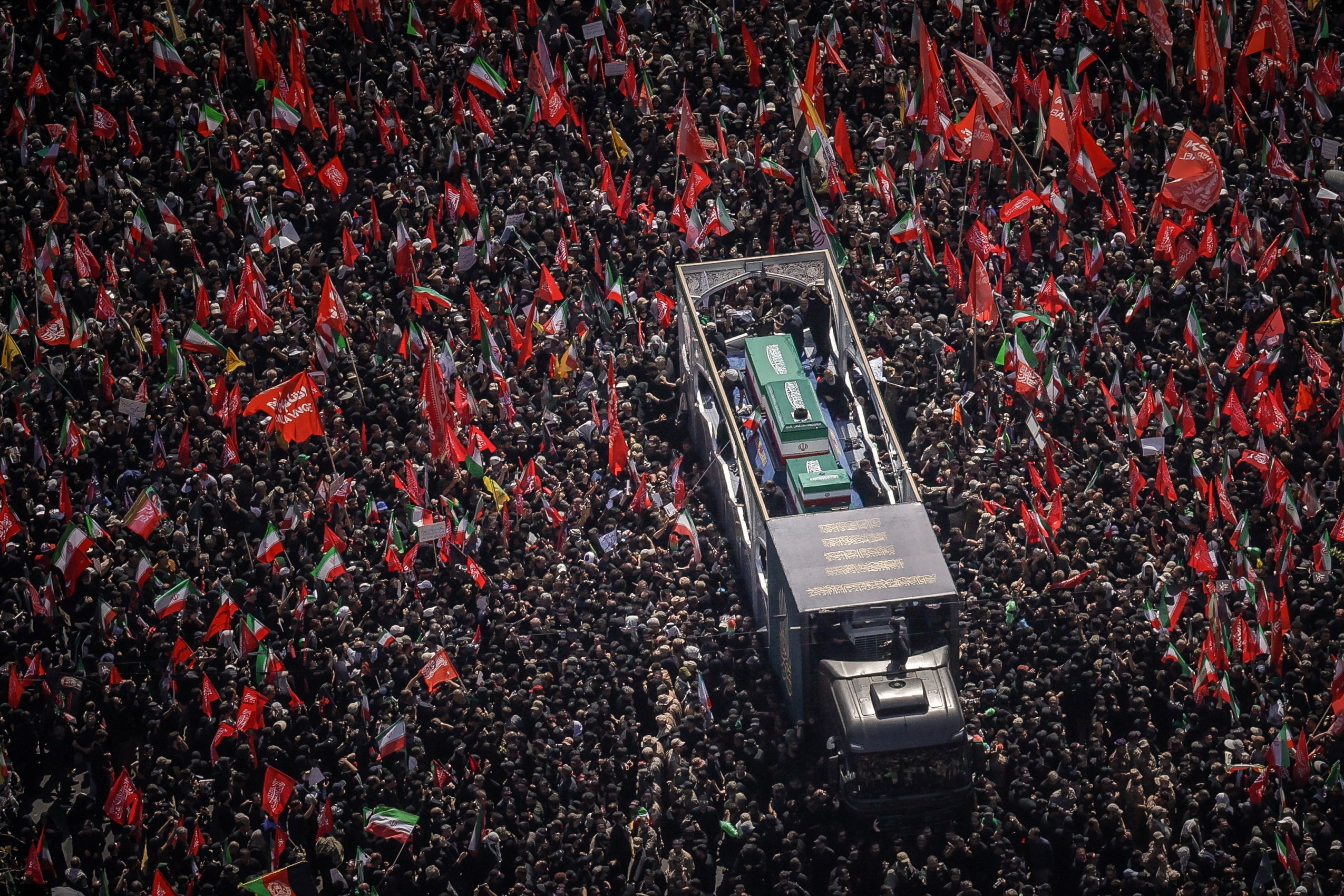 Ali Khamenei,  le tang,  Tehran anh 1