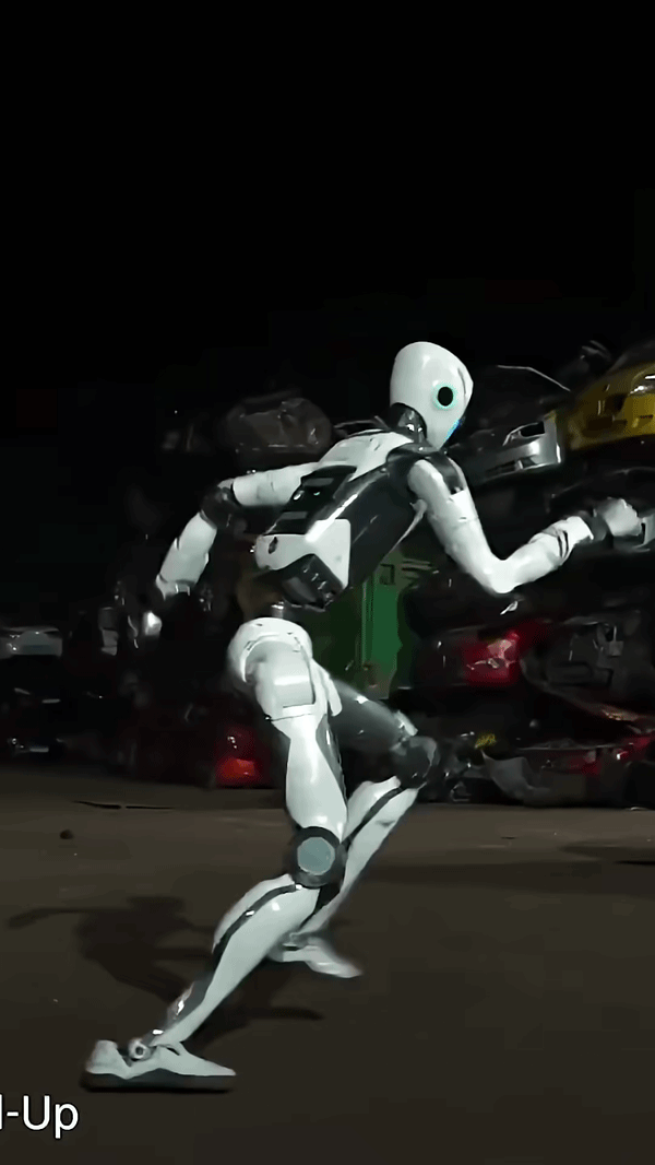 Robot ‘vệ sĩ’ có thể hạ gục kẻ cầm dao, nâng ôtô