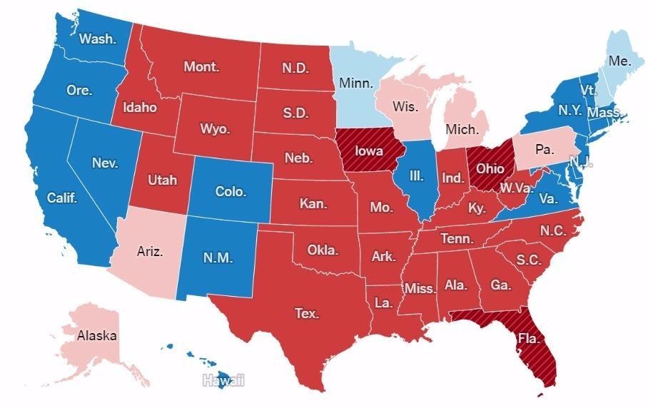 Dien bien ngay bau cu tong thong My 2016 hinh anh