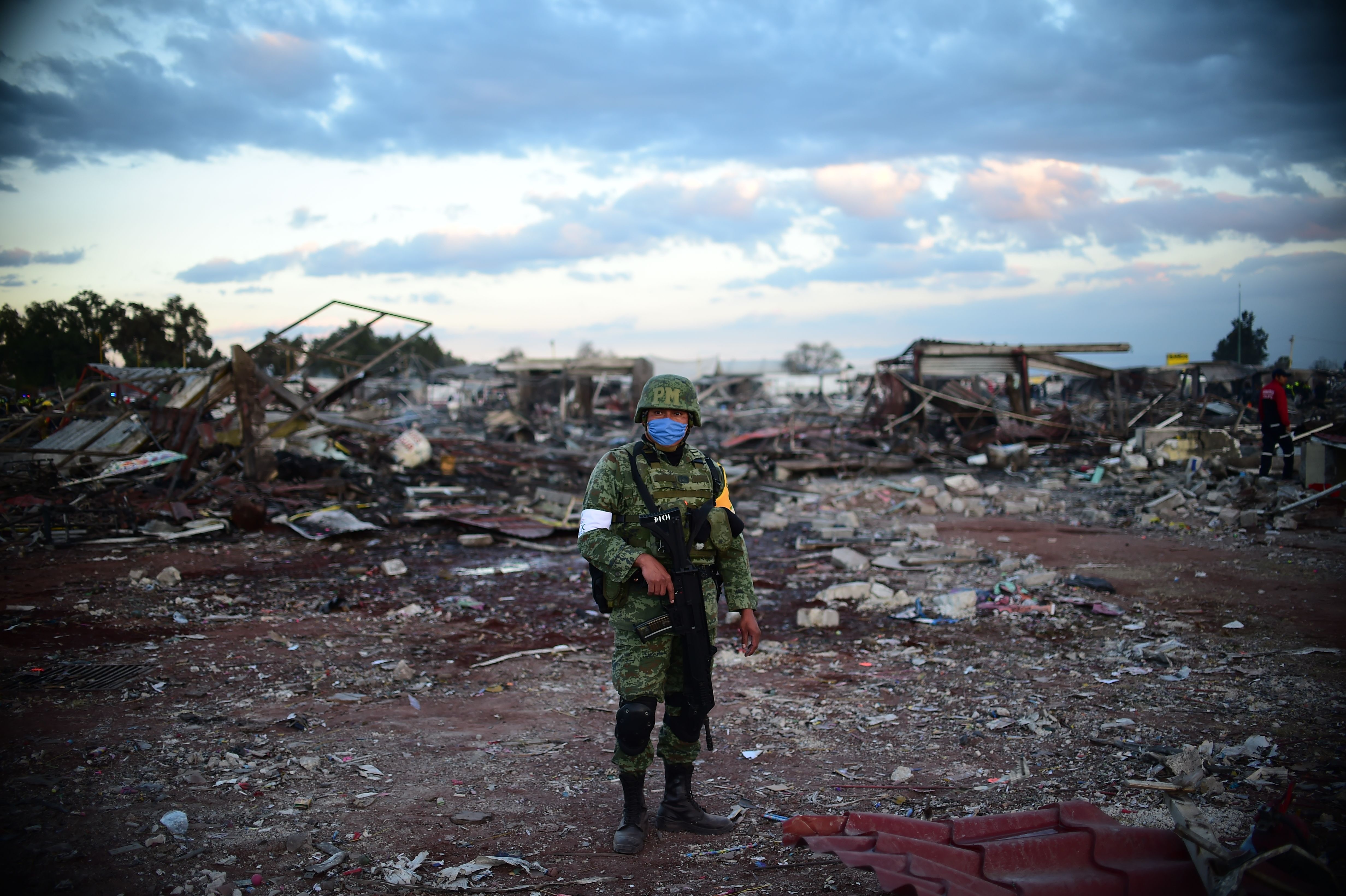 Nổ chợ pháo hoa ở Mexico ảnh 2 No cho phao hoa o Mexico anh 2