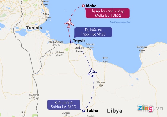 không tặc cướp máy bay Lybia ảnh 2 khong tac cuop may bay Lybia anh 2
