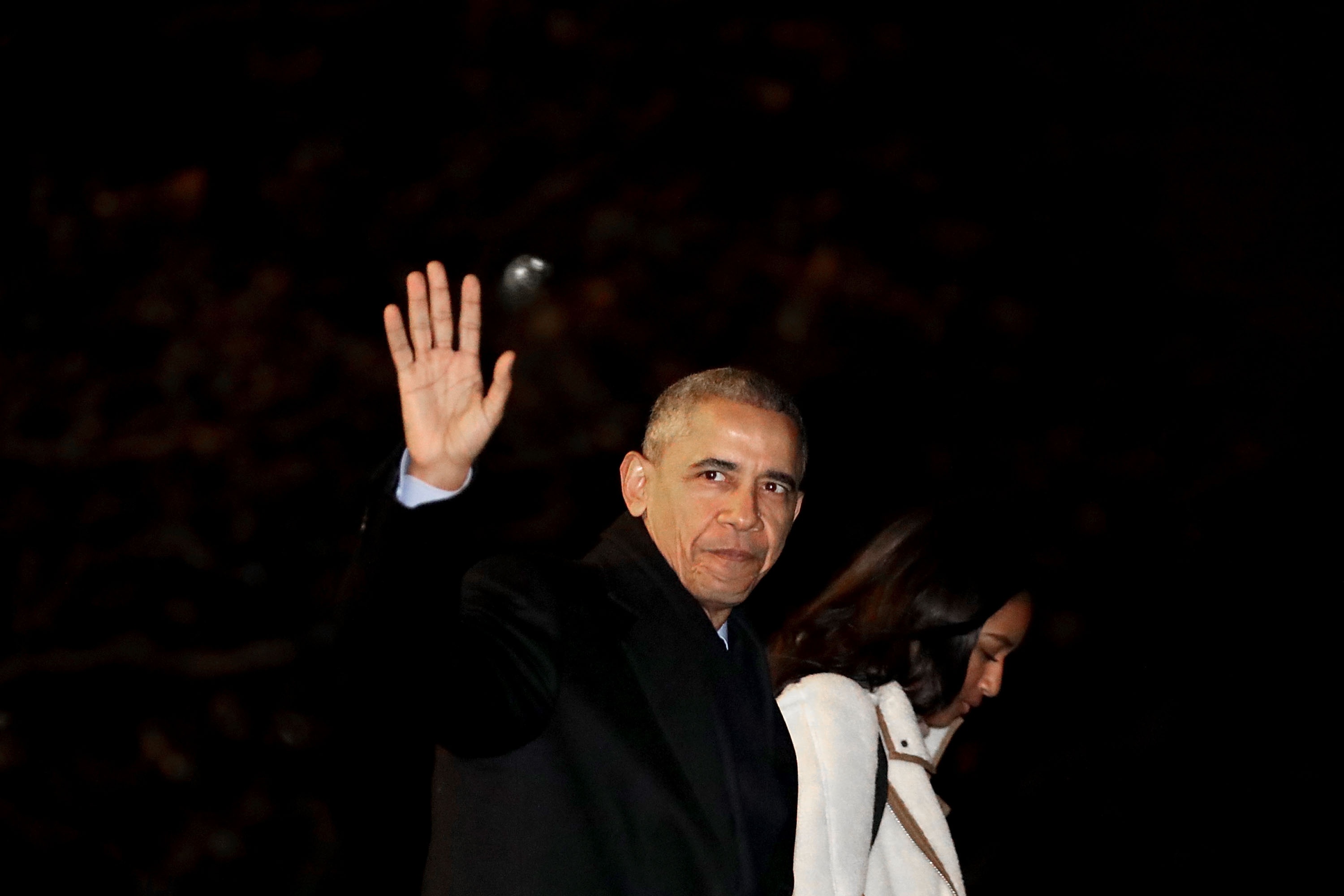 Obama và Trump chúc năm mới 2017 ảnh 1 Obama va Trump chuc nam moi 2017 anh 1