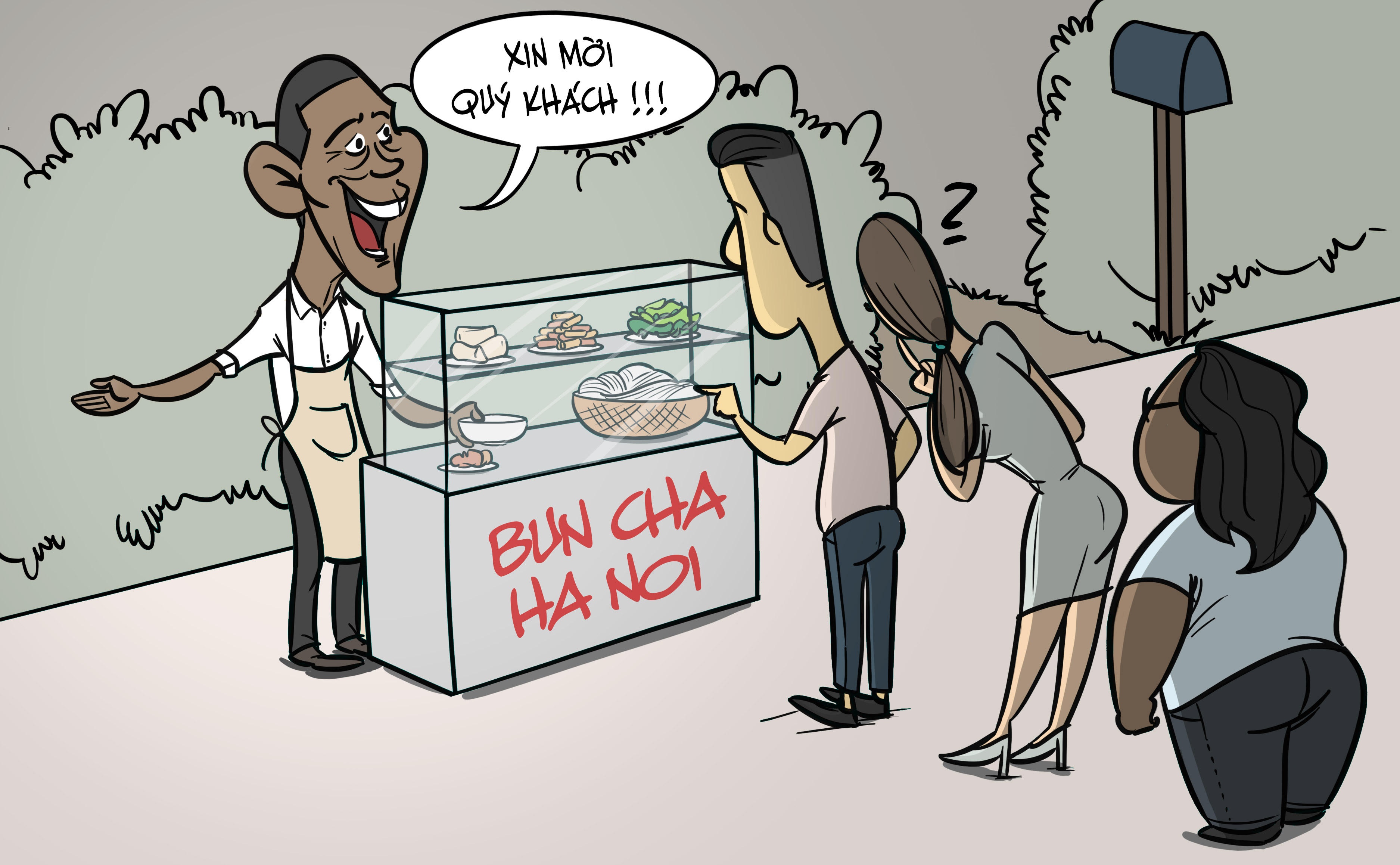 Hi hoa ve cuoc song cua thuong dan Obama hinh anh