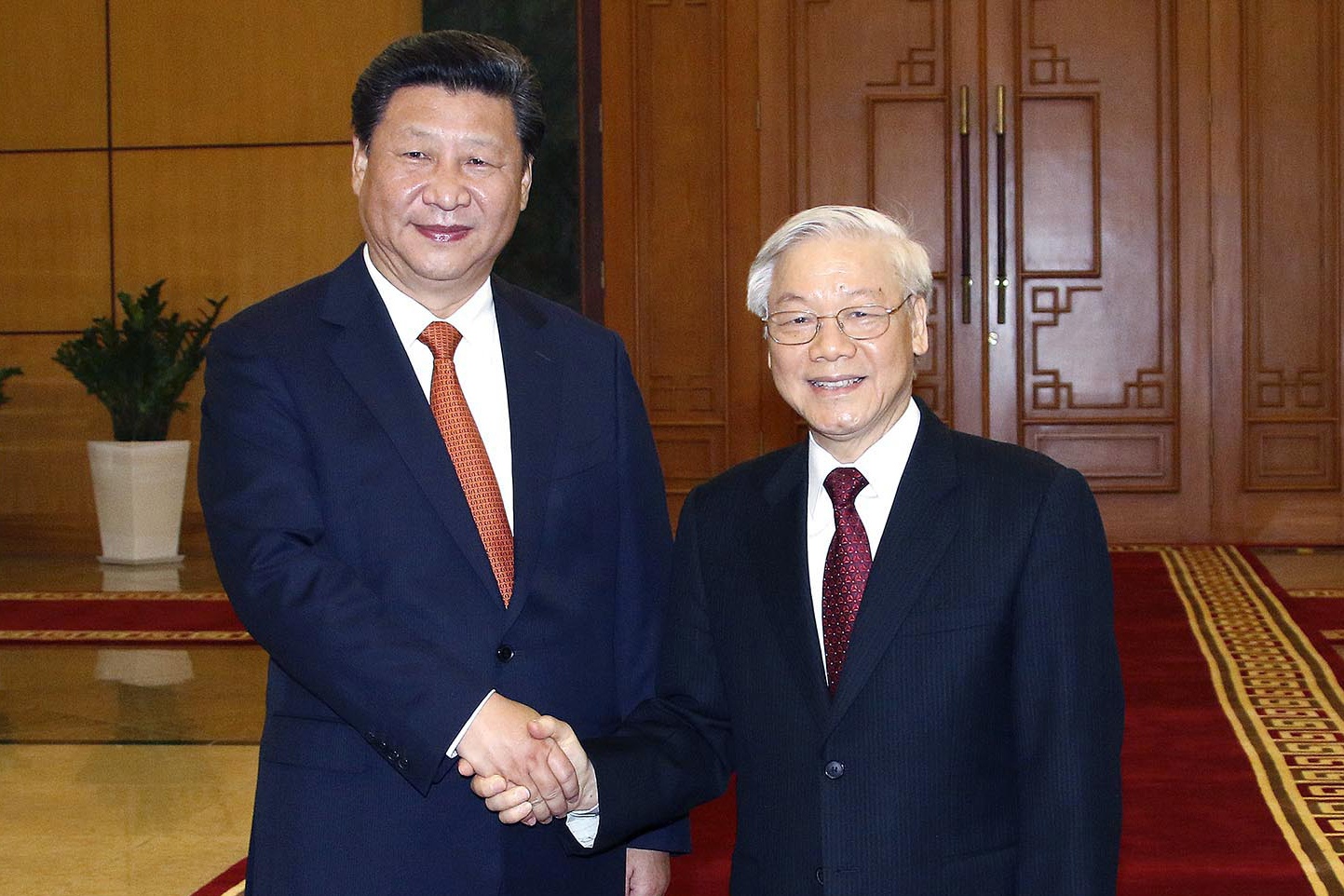 Tong bi thu Nguyen Phu Trong len duong tham Trung Quoc hinh anh