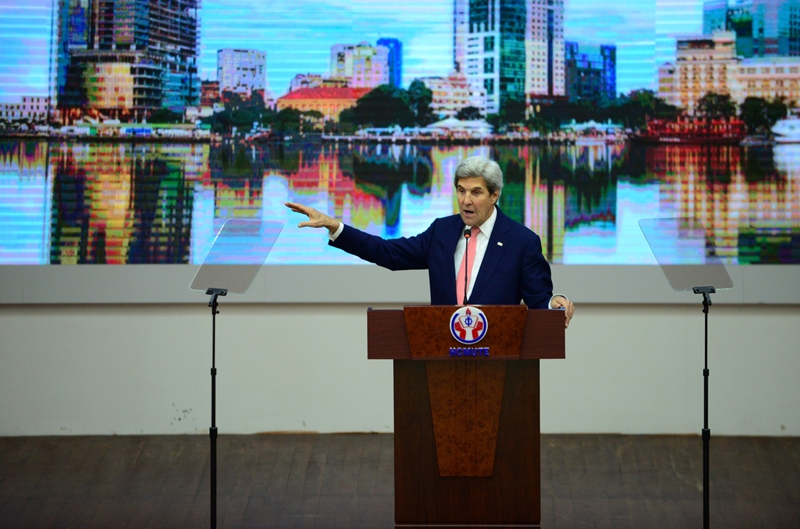 John Kerry đến TP.HCM ảnh 4 John Kerry den TP.HCM anh 4