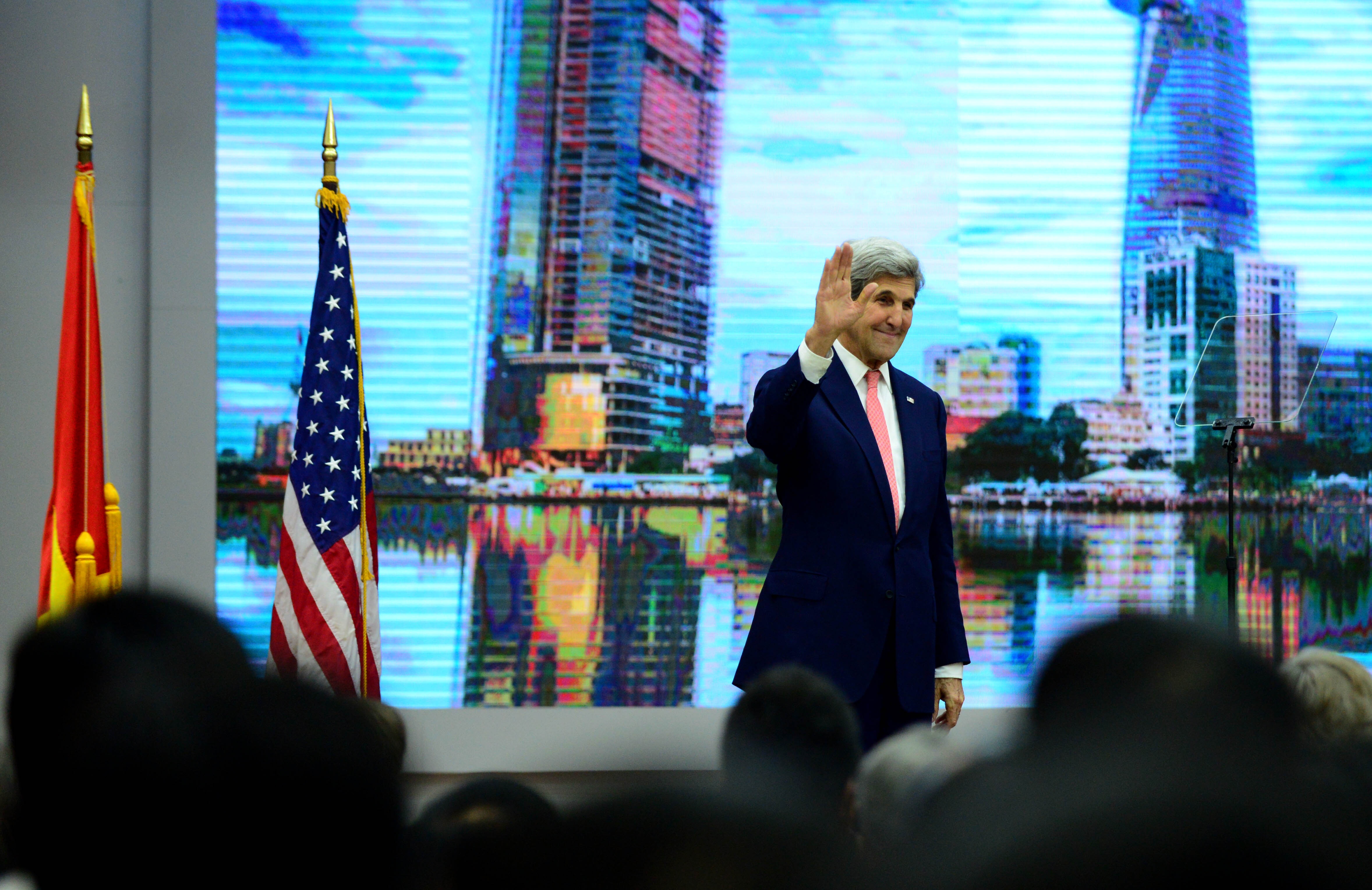 John Kerry đến TP.HCM ảnh 12 John Kerry den TP.HCM anh 12