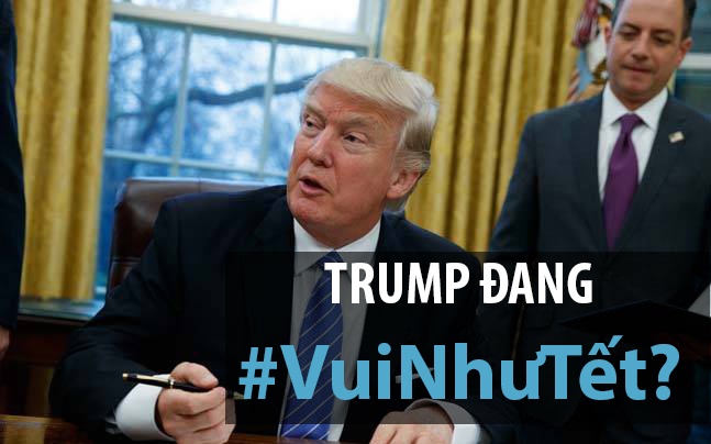Hashtag tuan qua: Donald Trump vui nhu Tet hinh anh