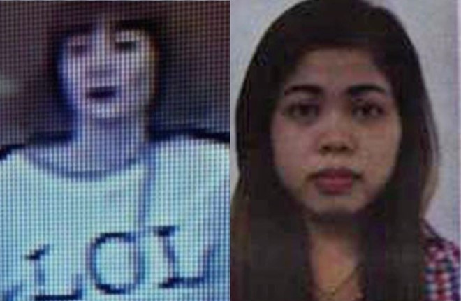 Hai nu nghi pham vu Kim Jong Nam co the da uong giai doc hinh anh