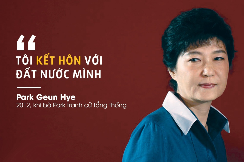 Park Geun Hye va hai lan roi Nha Xanh trong cay dang hinh anh