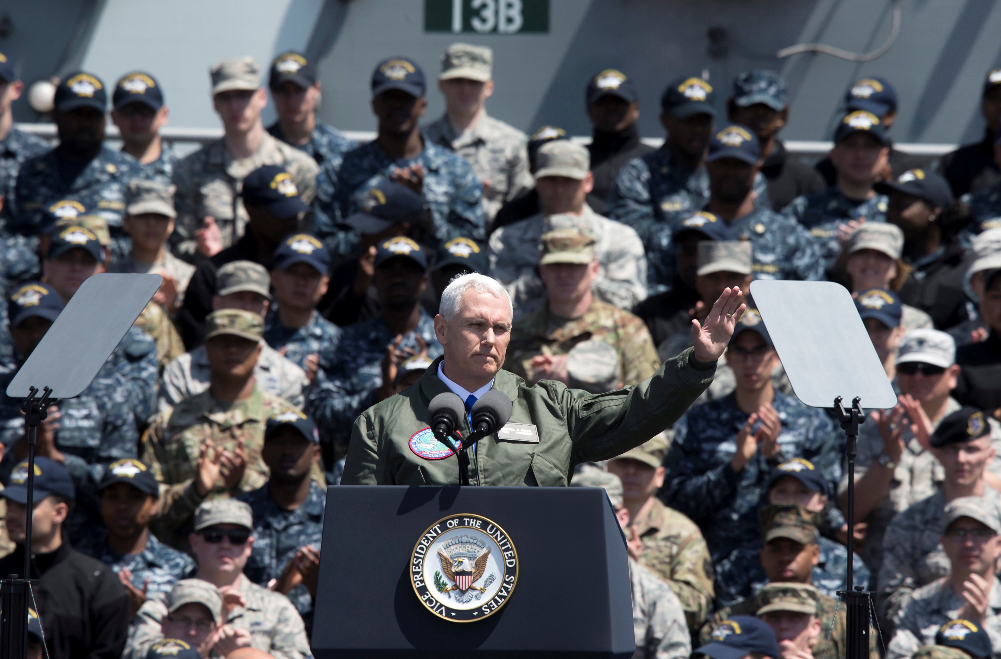 My canh bao Trieu Tien anh 1