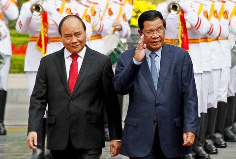Tuyen bo chung chuyen tham Campuchia cua Thu tuong Nguyen Xuan Phuc hinh anh