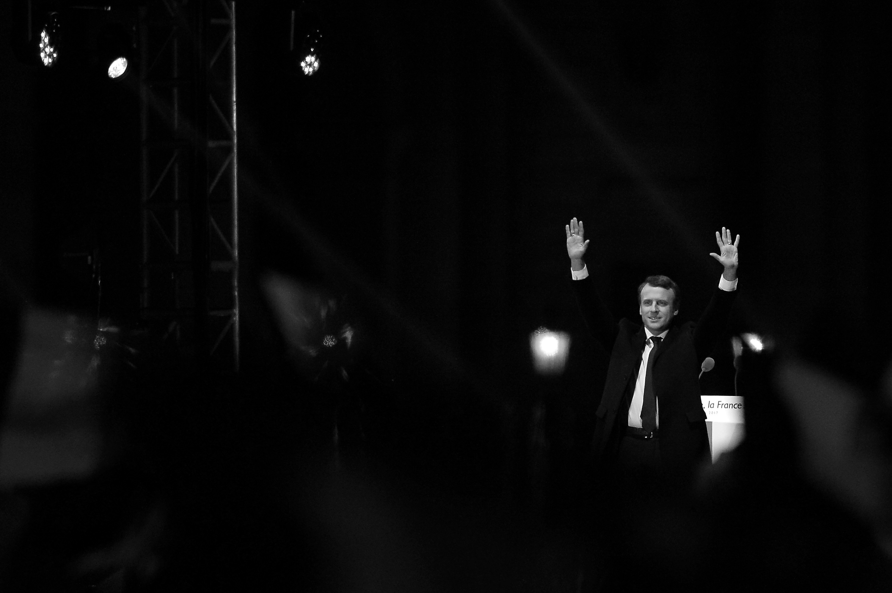 Macron dac cu tong thong Phap anh 9