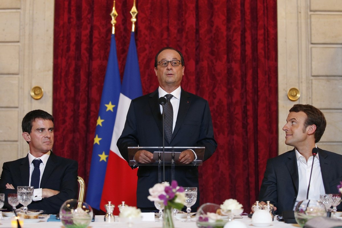 Macron dac cu tong thong Phap anh 2