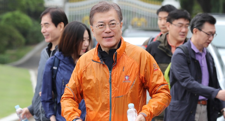 Ao gio cua tong thong thanh hien tuong o Han Quoc hinh anh