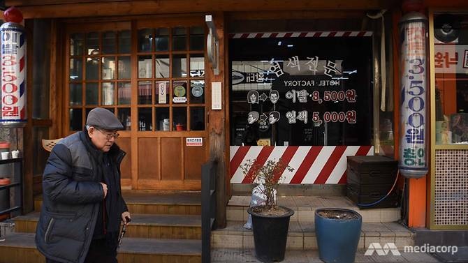 Khu pho giai tri danh cho nguoi gia o Han Quoc hinh anh