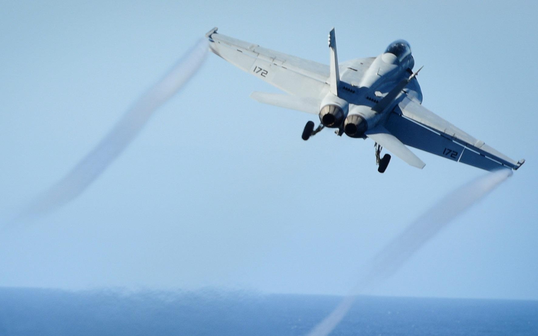 May bay My ban ha chien dau co cua chinh phu Syria hinh anh