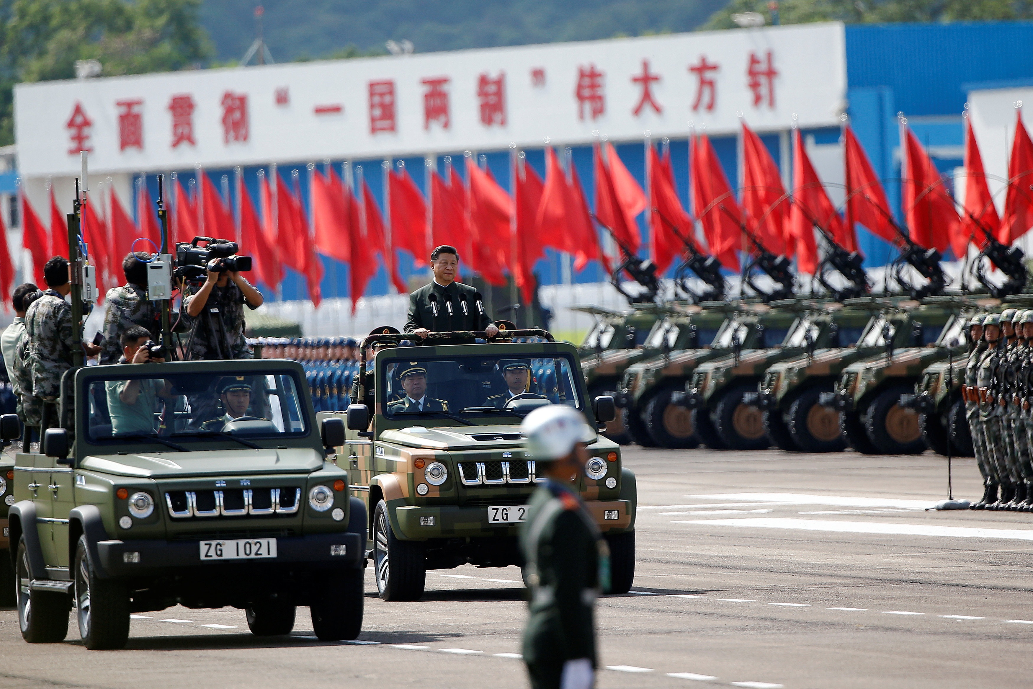 Hong Kong siet chat an ninh trong chuyen tham cua ong Tap hinh anh