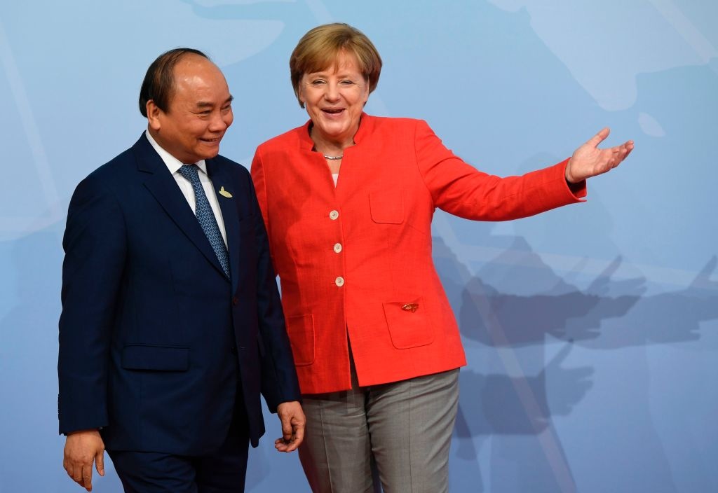 Thu tuong chuc mung Merkel anh 1