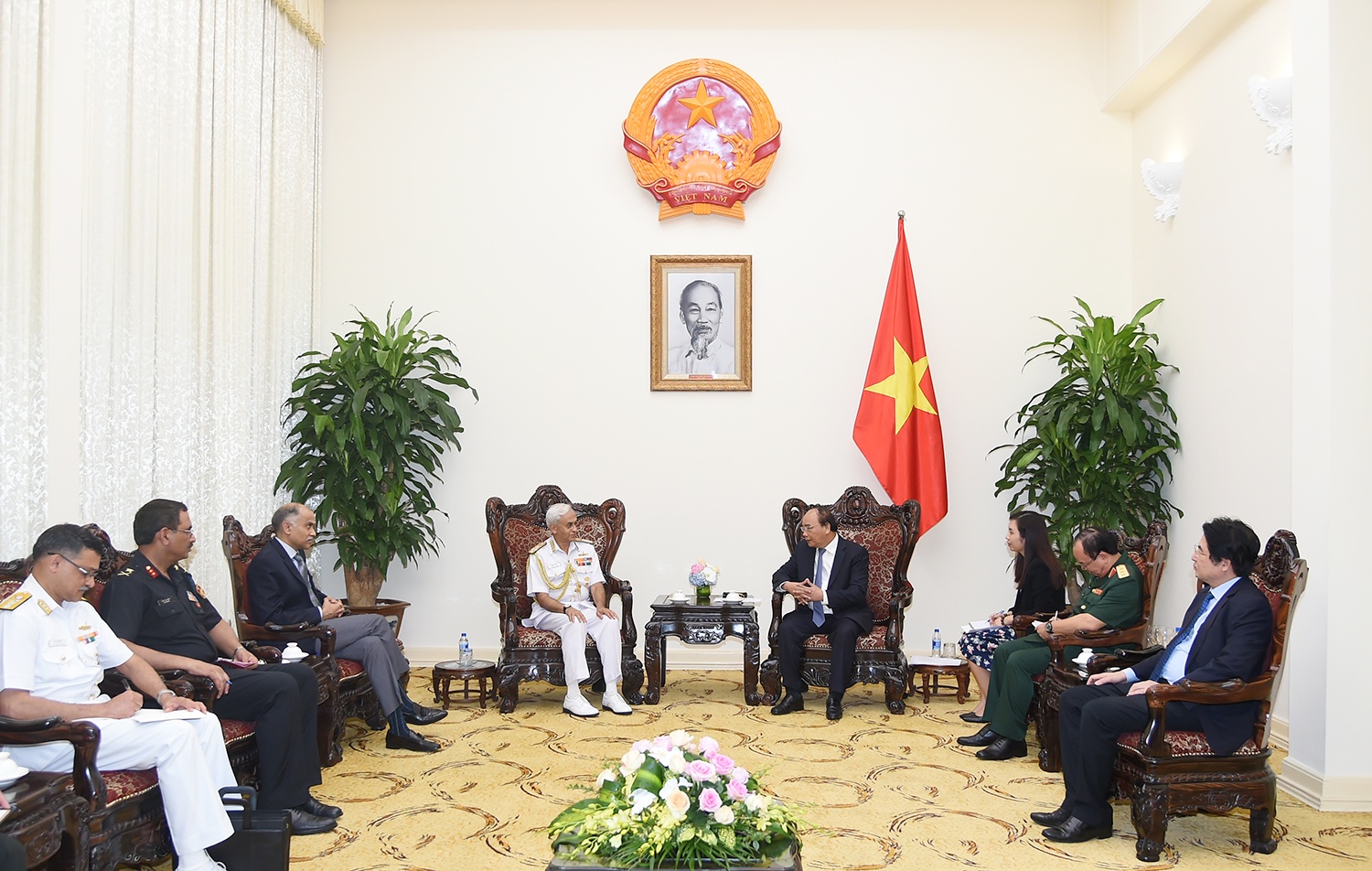 Thu tuong tiep Tu lenh Hai quan An Do anh 3