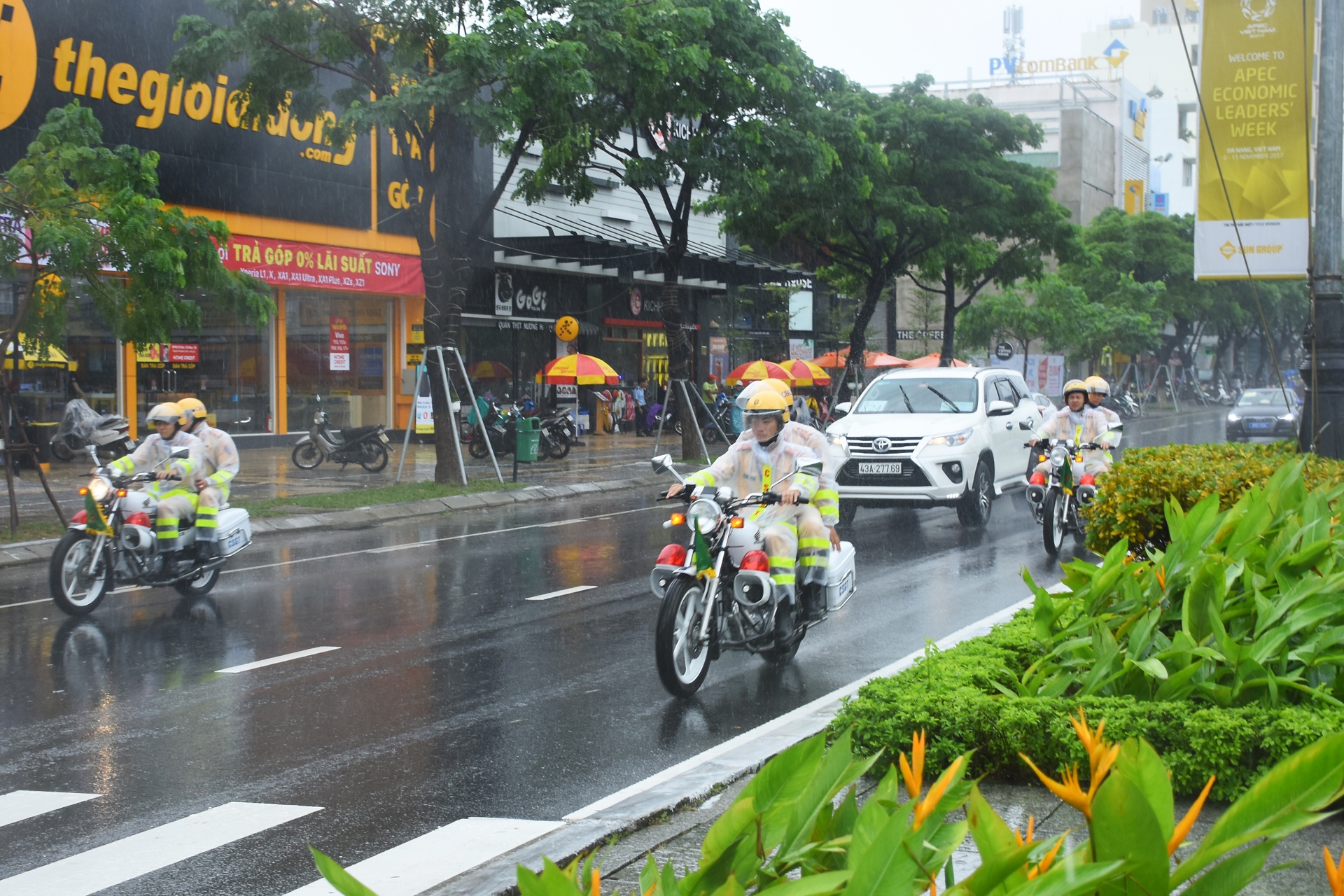 xe tong thong My o Da Nang,  tong thong My den Da N anh 17