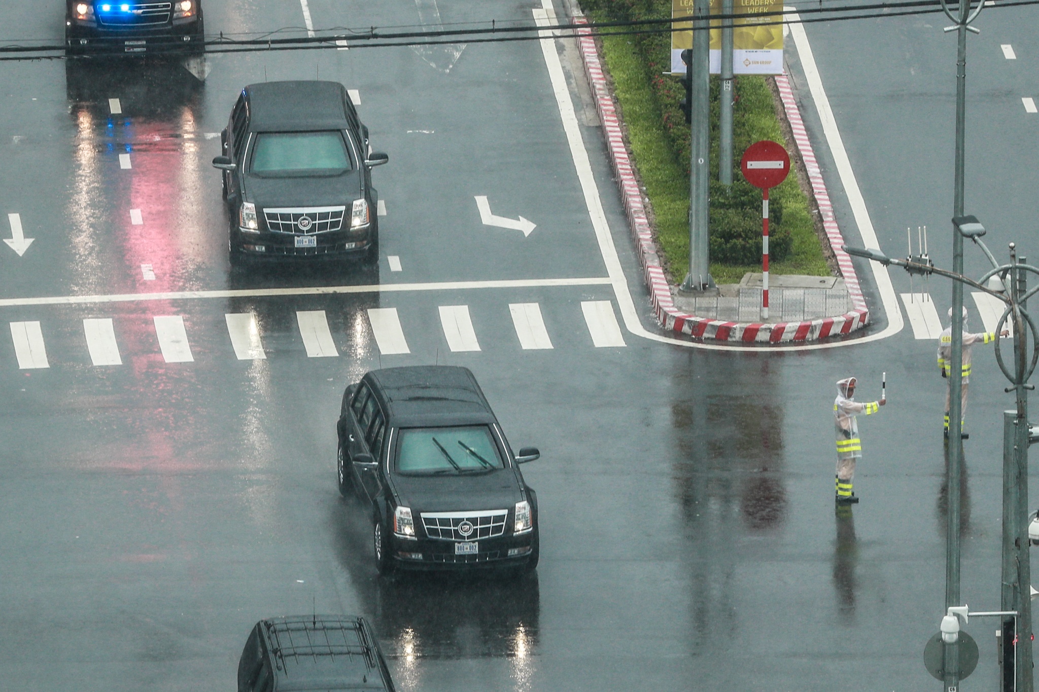 xe tong thong My o Da Nang,  tong thong My den Da N anh 3