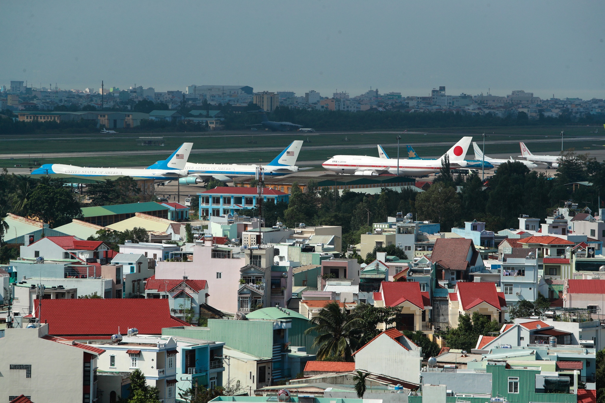 chuyên cơ nguyên thủ APEC ảnh 1 chuyen co nguyen thu APEC anh 1