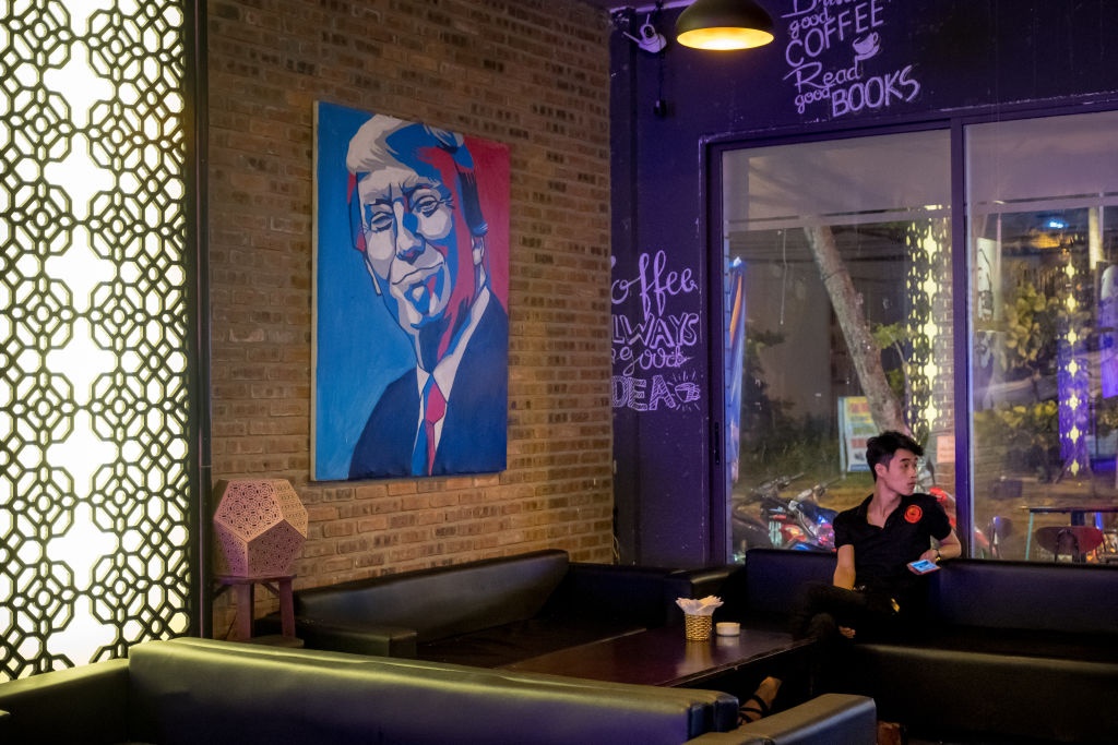 Trump đến Việt Nam ảnh 3 Trump den Viet Nam anh 3