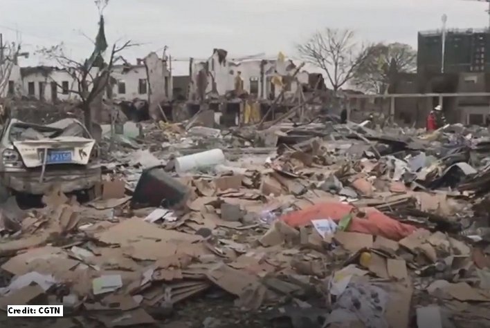 nổ ở Trung Quốc ảnh 2 no o Trung Quoc anh 2