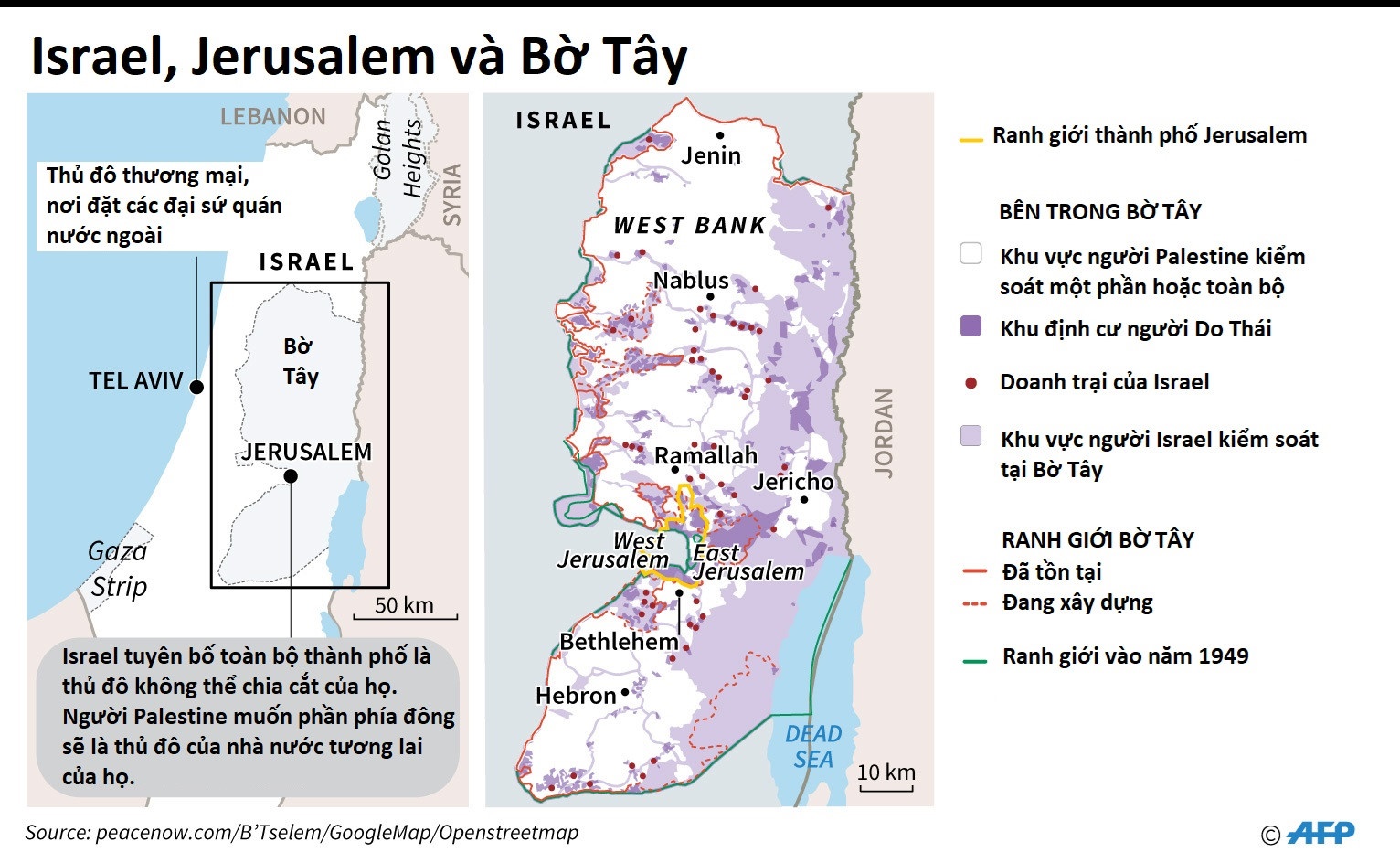 Mỹ công nhận Jerusalem thủ đô Israel ảnh 2 My cong nhan Jerusalem thu do Israel anh 2