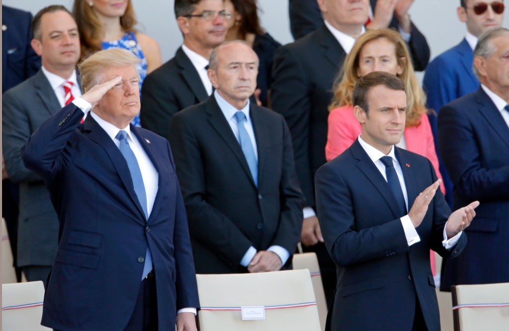 Trump muon duyet binh tai My anh 1