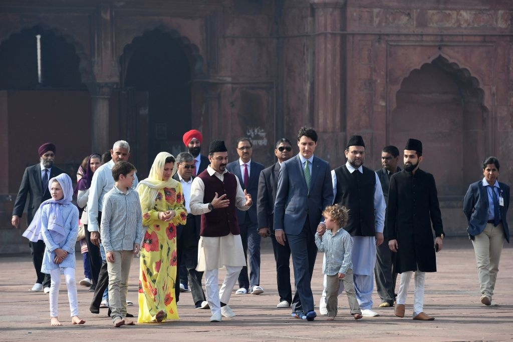 Trudeau bi lo o An Do anh 10