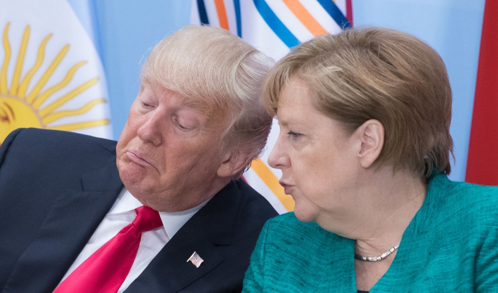 Merkel 'tai khoi dong' quan he voi Trump sau 5 thang khong noi chuyen hinh anh