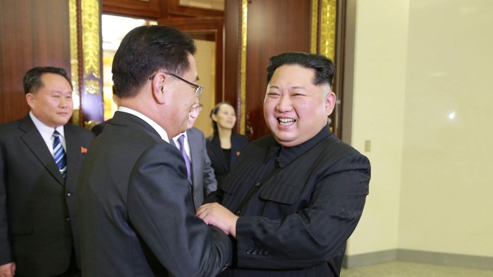 Kim Jong Un gặp tổng thống Hàn ảnh 1 Kim Jong Un gap tong thong Han anh 1