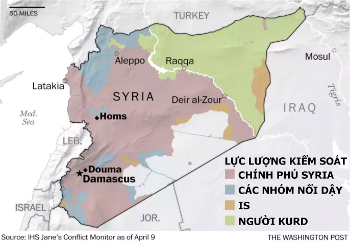 Mỹ tấn công Syria ảnh 5 My tan cong Syria anh 5