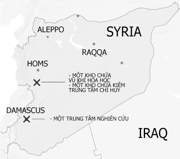 Mỹ tấn công Syria ảnh 2 My tan cong Syria anh 2