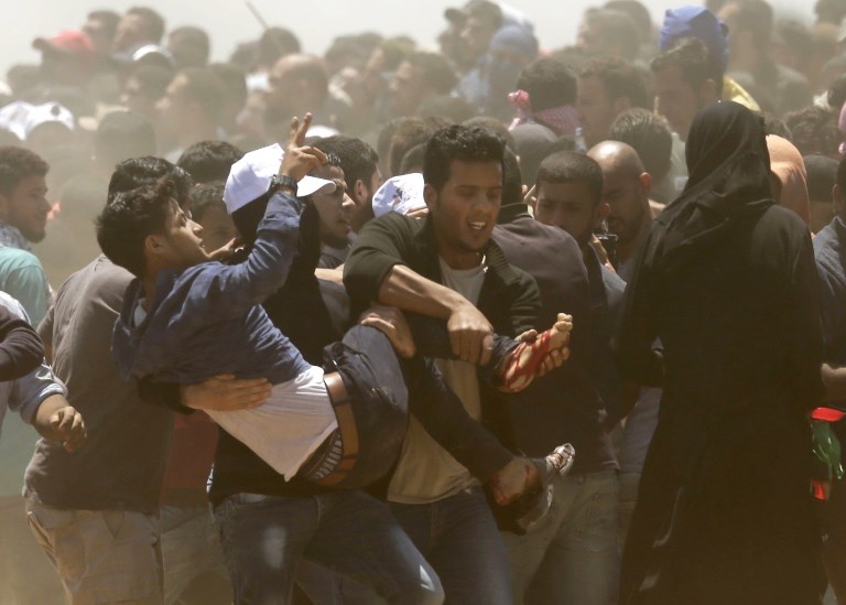 My mo su quan o Jerusalem, Israel ban chet 52 nguoi bieu tinh hinh anh