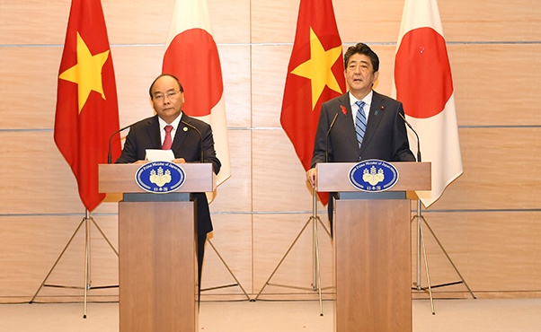 Thu tuong Viet Nam va Nhat Ban hop bao chung hinh anh