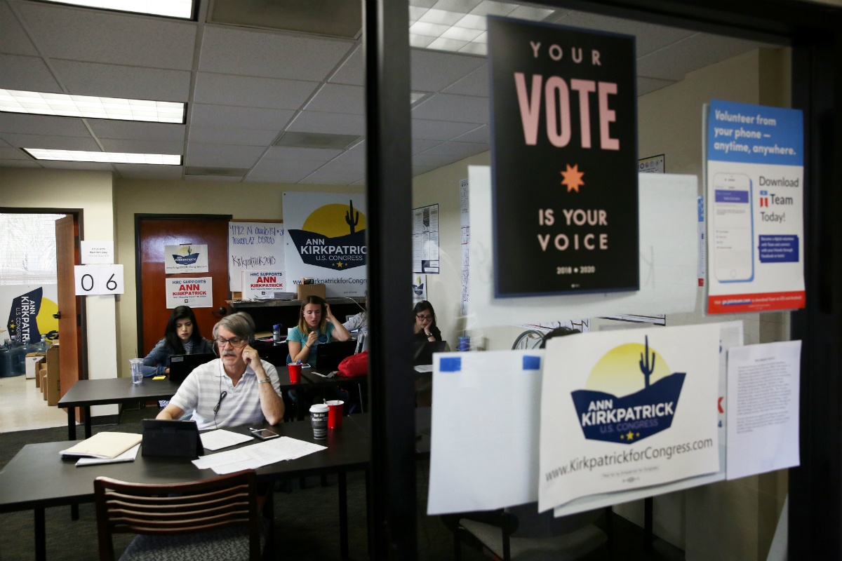 bau cu giua ky My anh 1