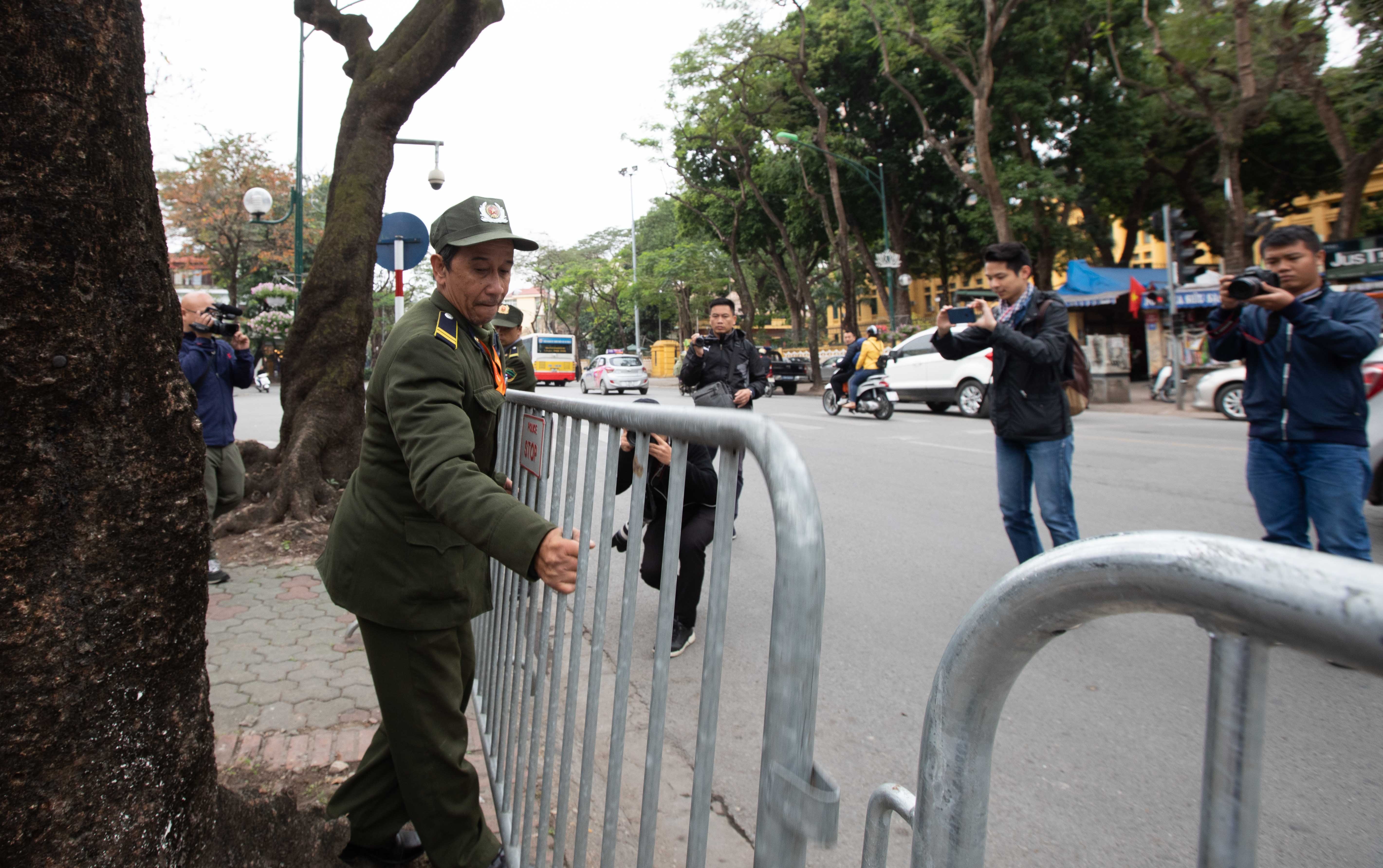 Trump Kim Ha Noi anh 8