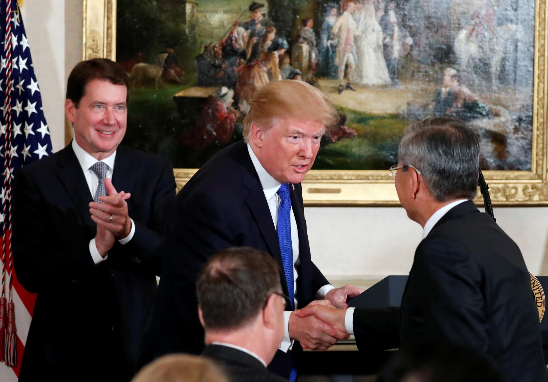 Trump đi Nhật ảnh 2 Trump di Nhat anh 2