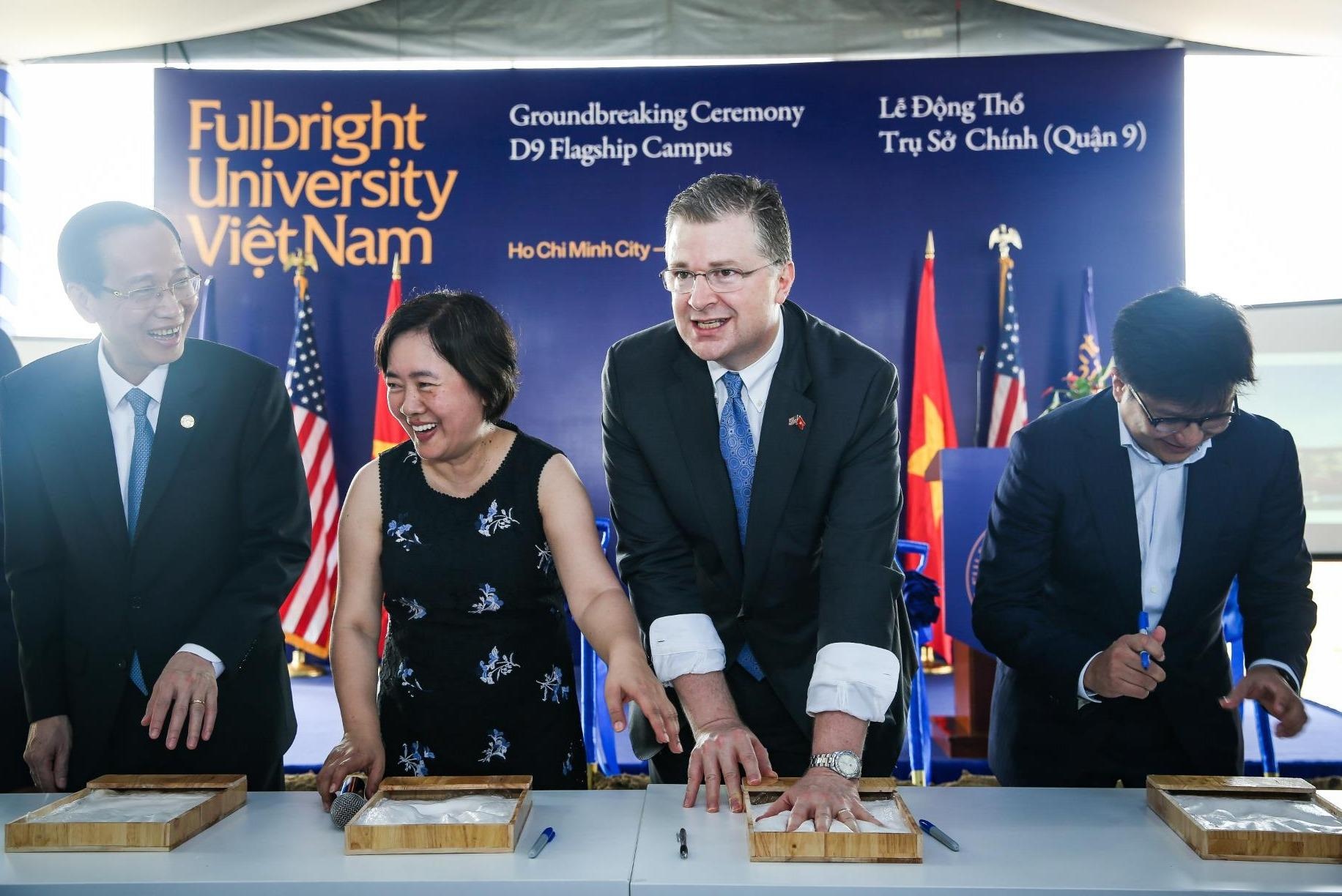 Khoi cong tru so chinh cua Dai hoc Fulbright tai TP.HCM hinh anh