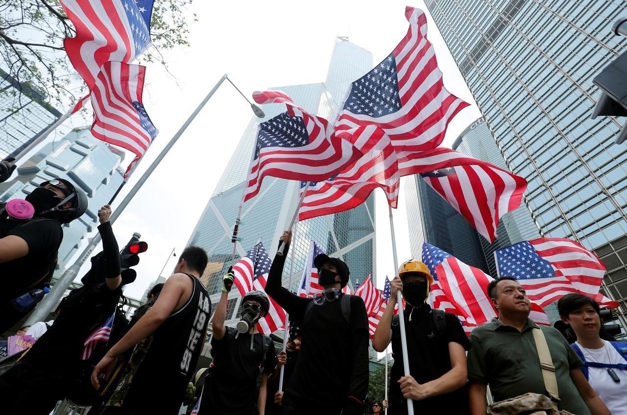 Hong Kong bieu tinh anh 1