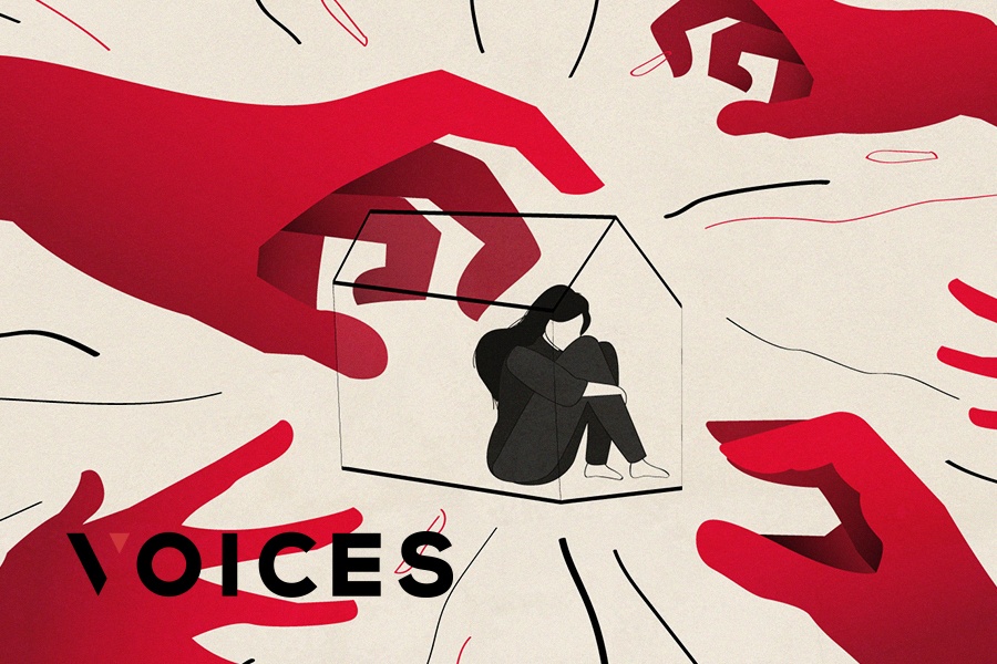 Vi dich, nhieu phu nu dang ket trong nha cung voi ke xam hai minh hinh anh