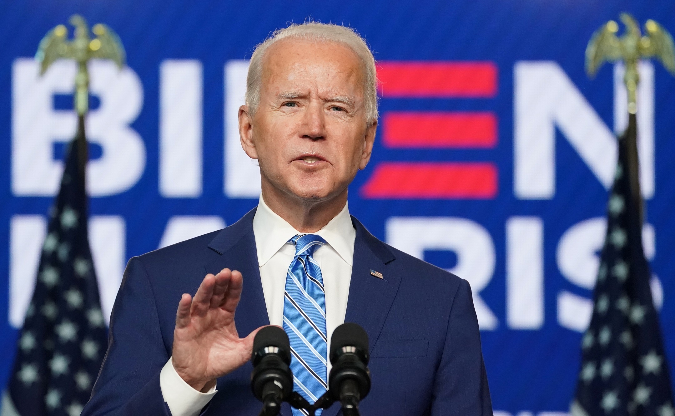 Ong Biden dan truoc o Pennsylvania, Georgia co the dem phieu lai hinh anh