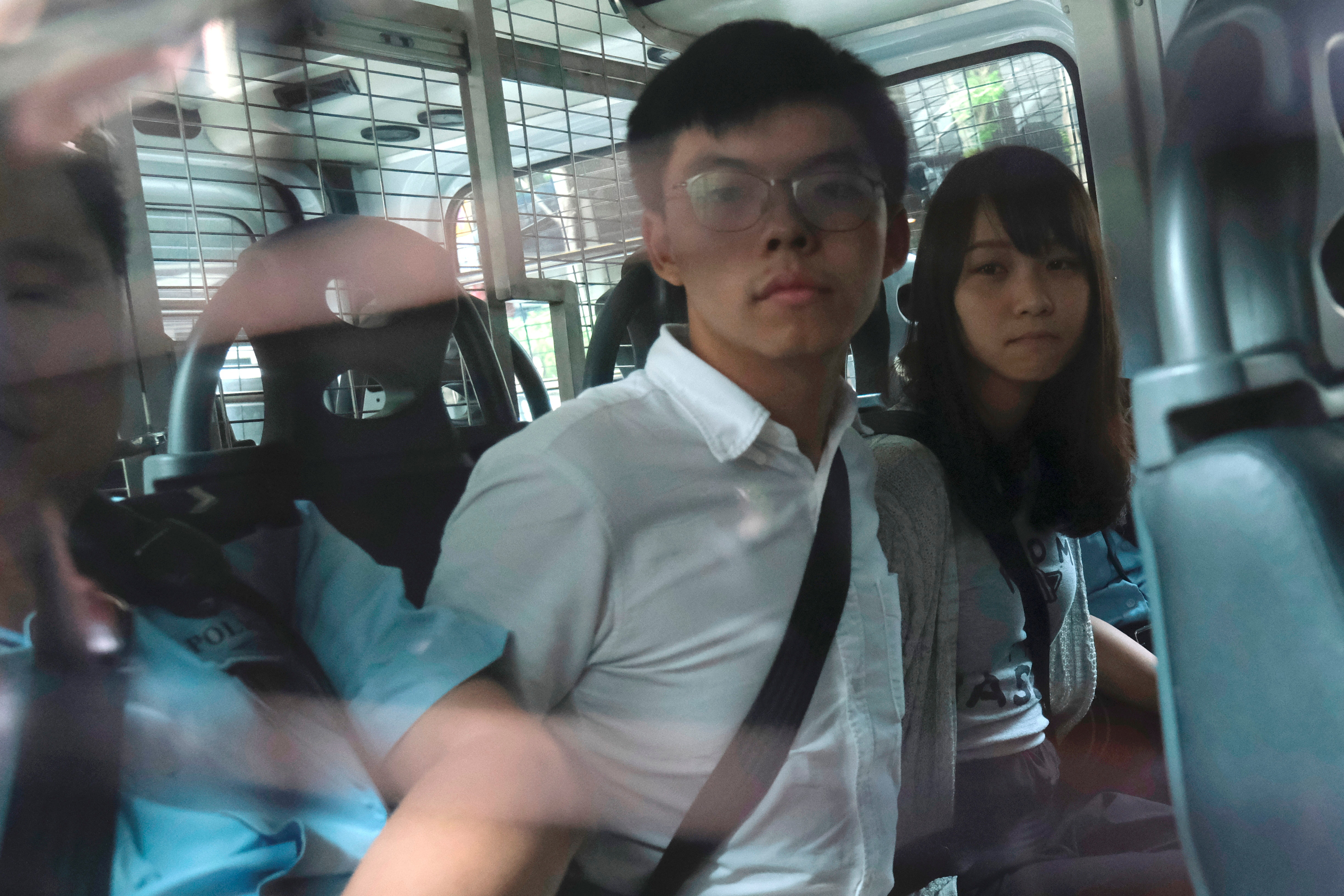 Joshua Wong bi tuyen an anh 1
