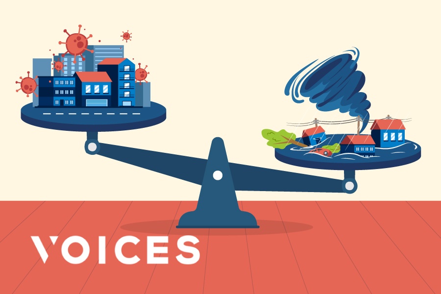 Hai bai hoc tu Covid-19 de doi pho voi thien tai o Viet Nam hinh anh