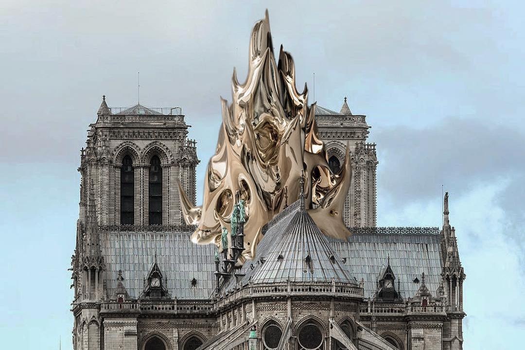 Dien mao moi cua nha tho Duc Ba Paris trong nhu the nao? hinh anh