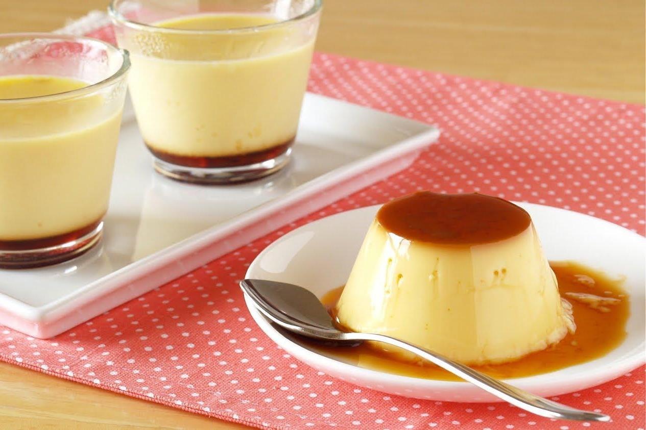 Cuu canh cho ngay nong 40 do C voi pudding trung cuc de lam hinh anh