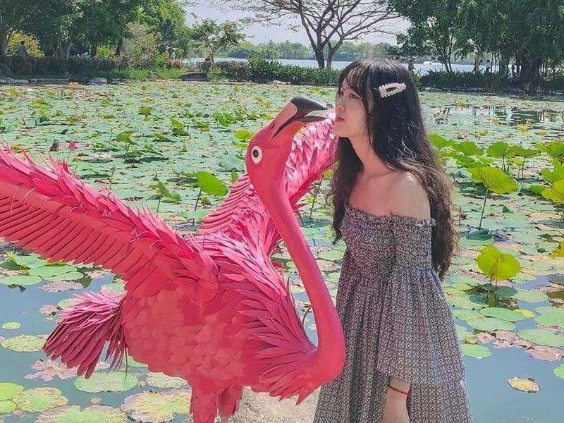 Cong vien Suoi Mo o Dong Nai gay tranh cai ve do sen sau tu sua hinh anh