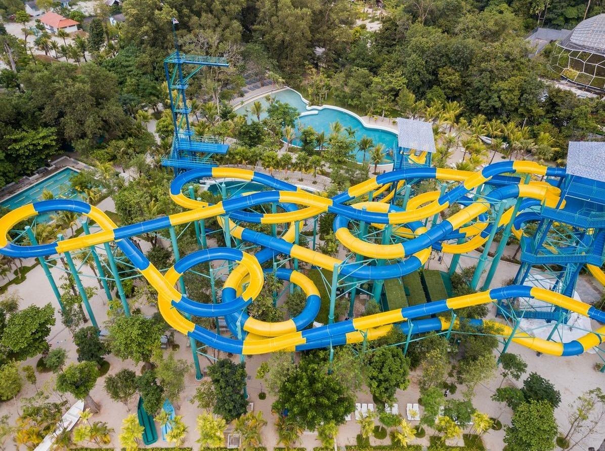 Mang truot nuoc xuyen rung dai hon 1.000 m tai Malaysia hinh anh